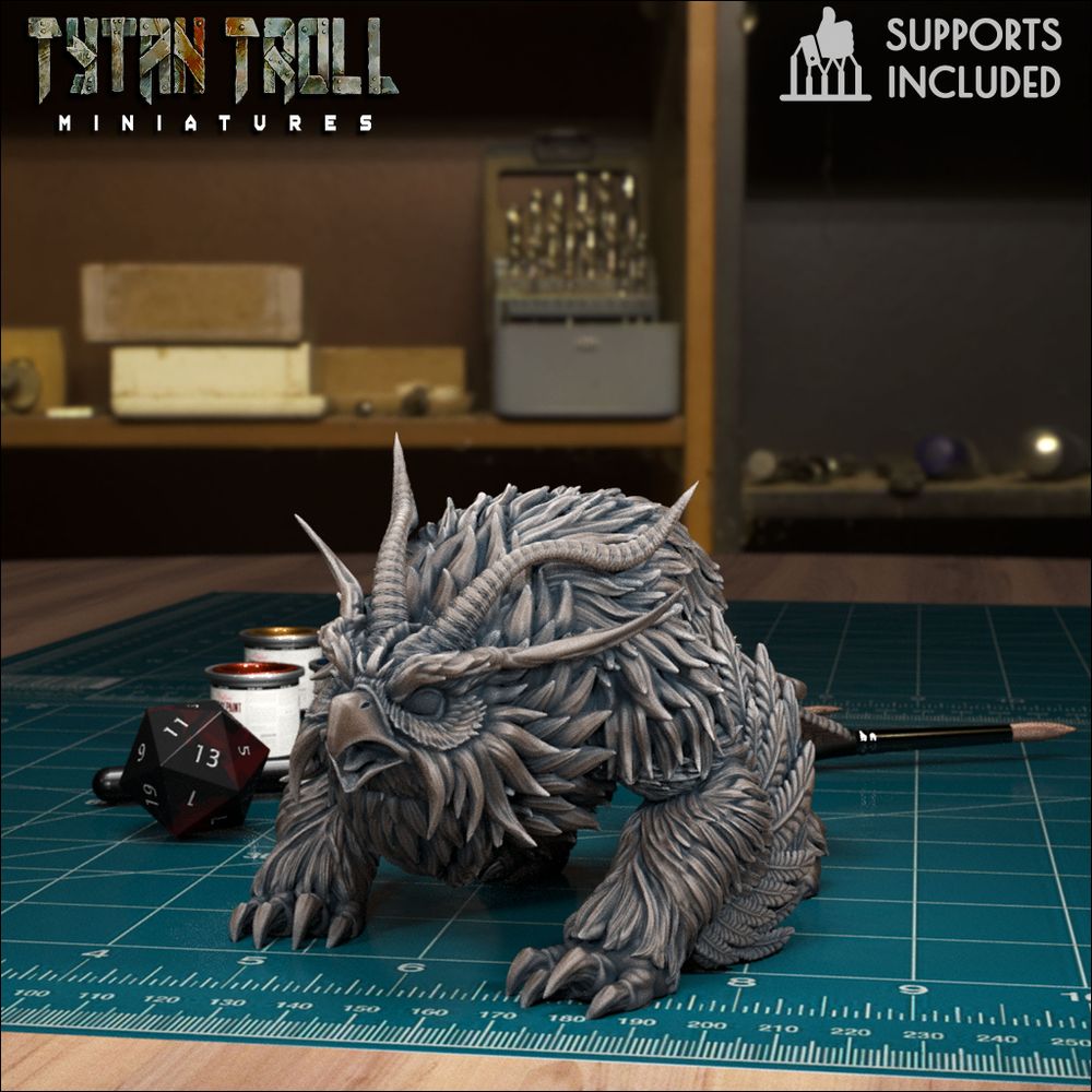 Image of Owlbear 02 [Pre-Supported]